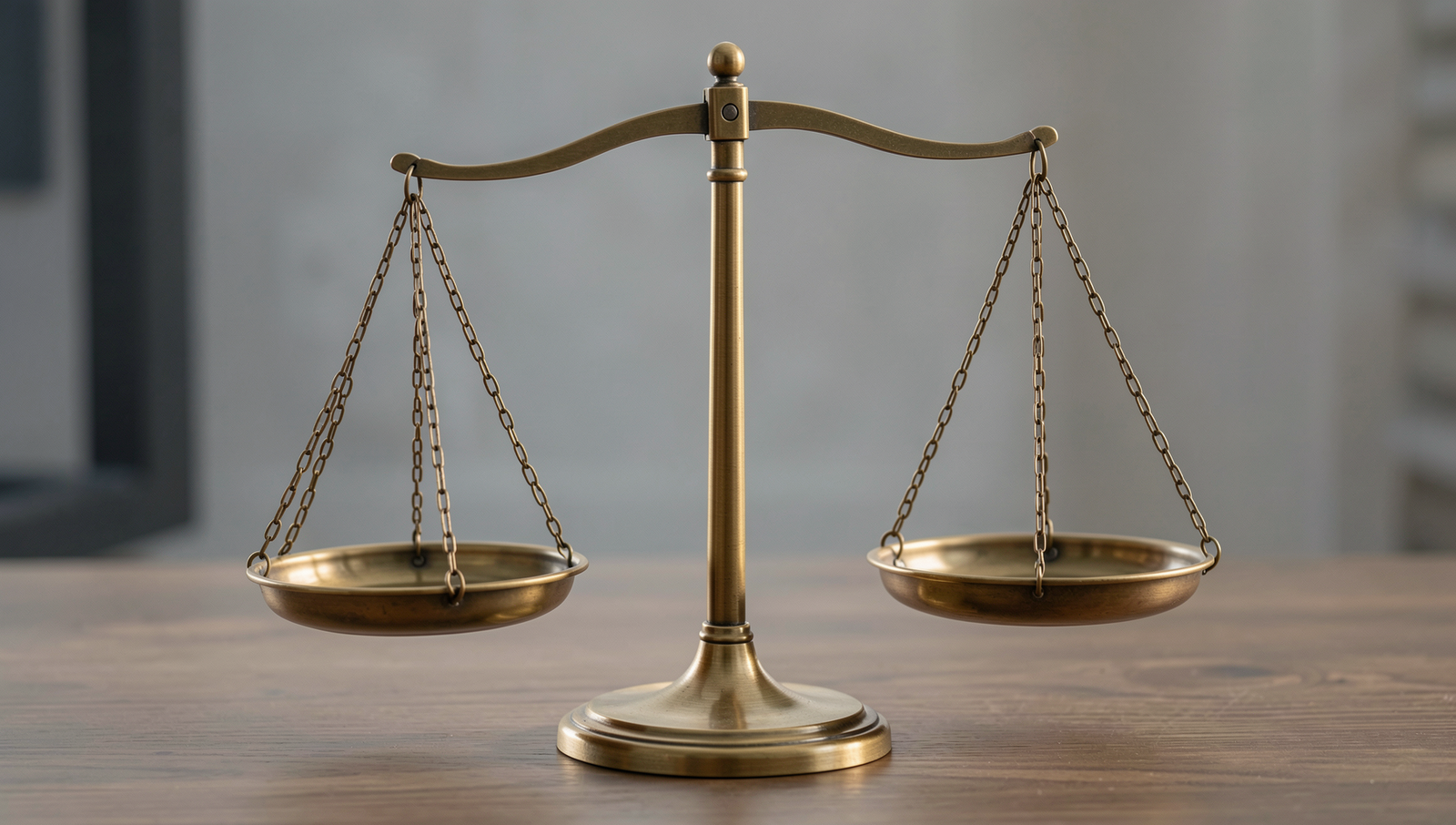 A scale balancing ethics and technology, symbolizing AI integration implications.