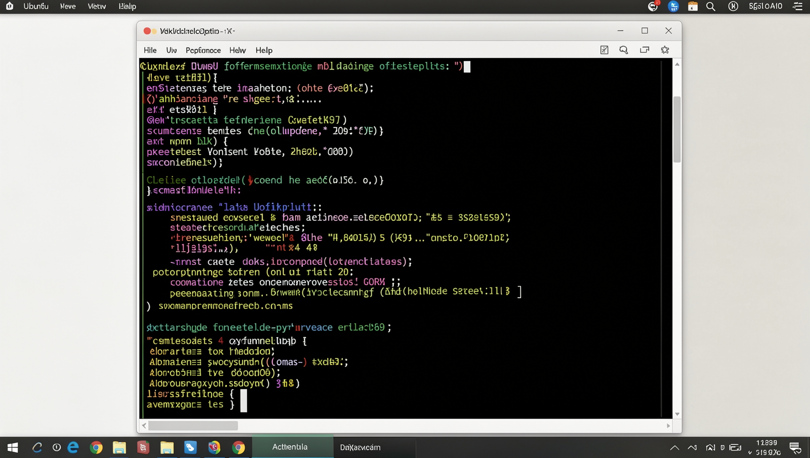 Screenshot of a Linux system performance optimization tool in a realistic desktop environment.