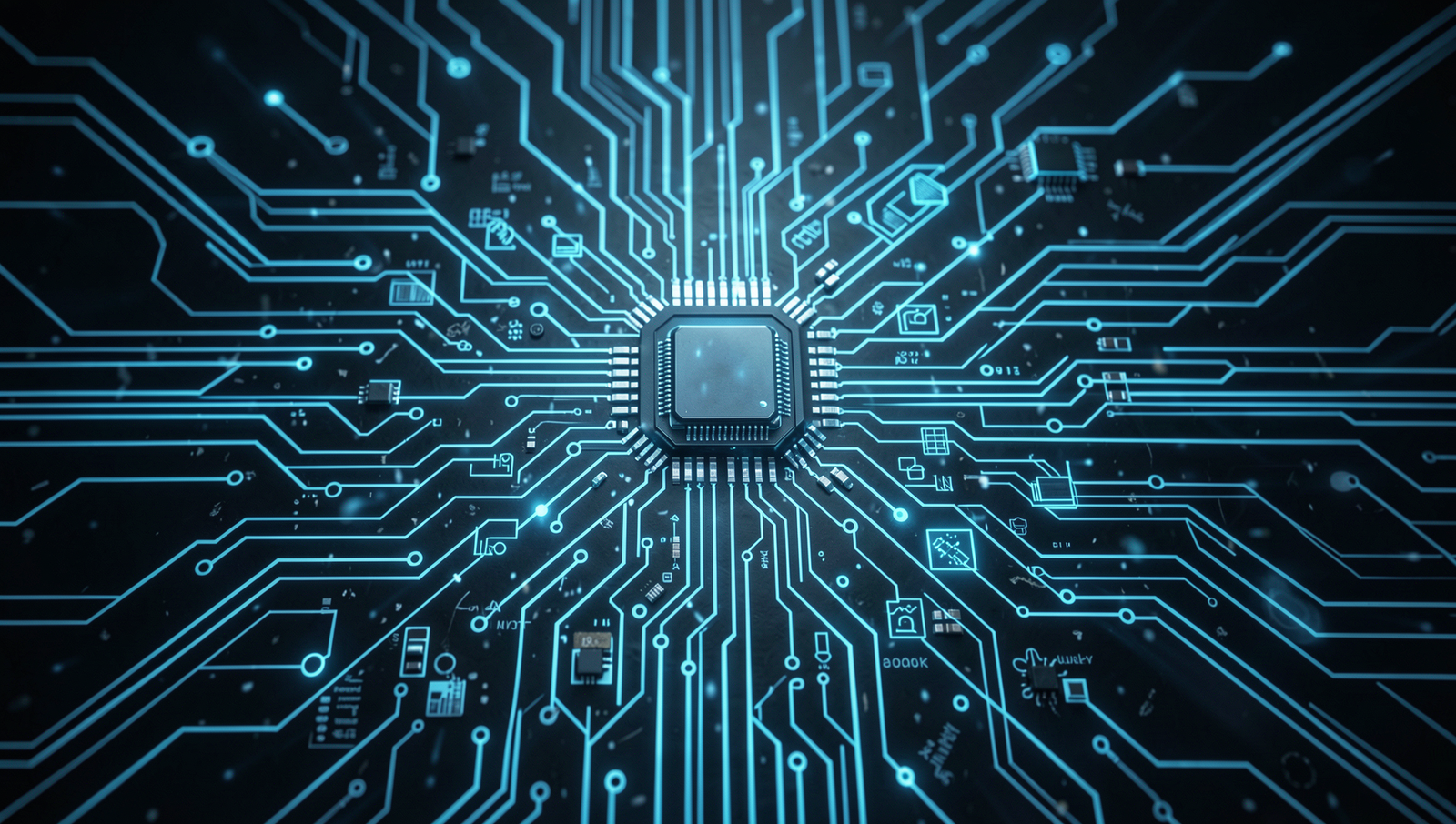 Illustration of cyber threats and vulnerabilities in a digital environment.